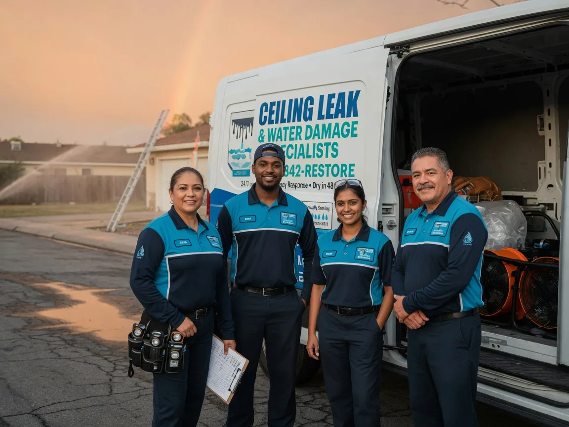 Ceiling Leak Cleanup company in East Corinth, VT