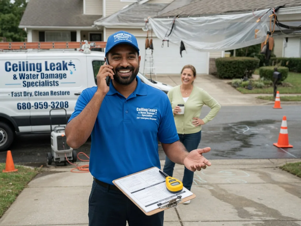 Ceiling Leak Cleanup East Corinth, VT FAQs